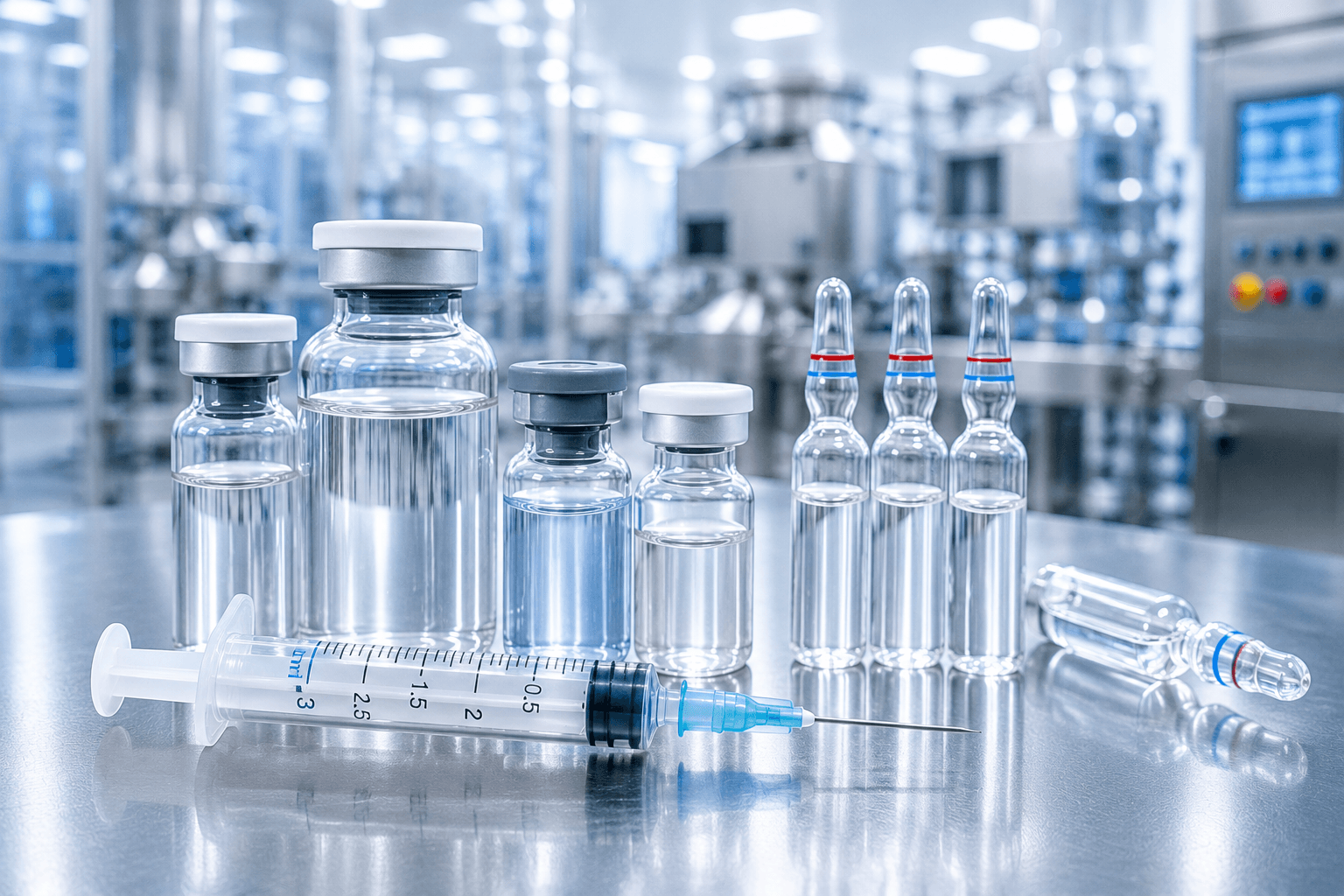 Injectables manufacturing
